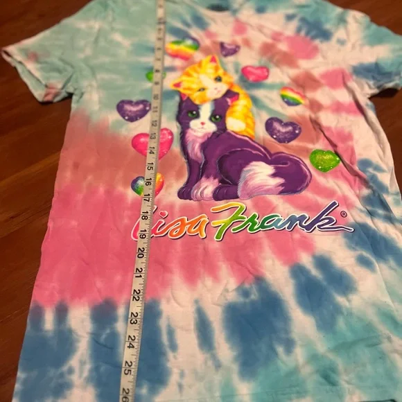 Lisa Frank Tie-Dye Cat T-Shirt - Picture 4 of 6